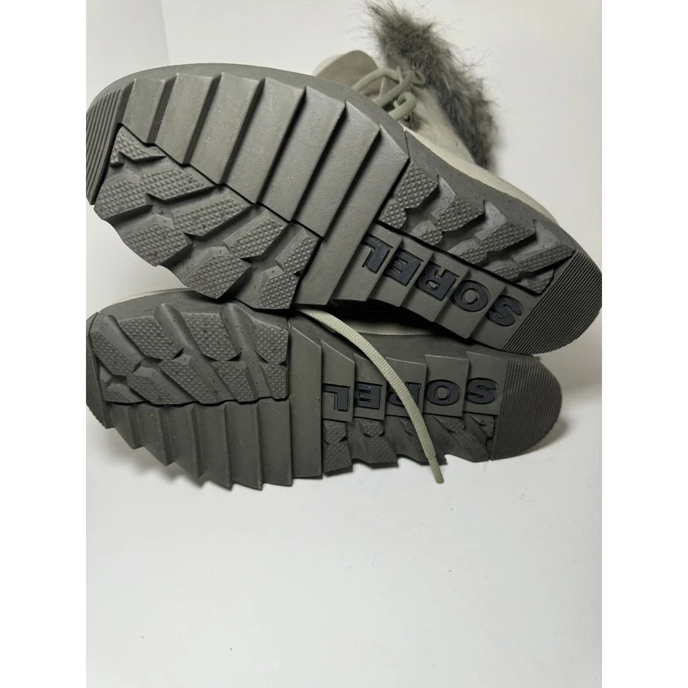 Sorel Joan of Arctic Next Boots Sage/Brown Waterproof Women Size 8
